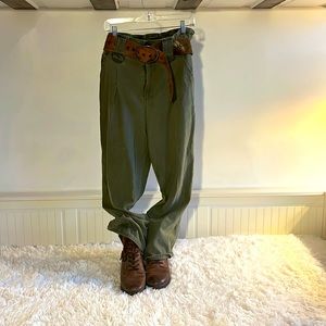 High Waisted Cargo Pants by Free People, Size 12